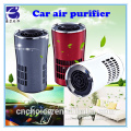 Super quiet 4.9" electricial smart car vehicle air purifier with true HEPA-pure filter for allergies and dust